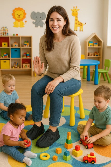 Scovvii Professionele Overschoenen | Zwart | Sterk | Antislip | Waterdicht | Duurzaam | Schoenhoesjes