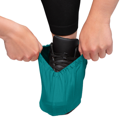 Scovvii Premium Überschuhe | Grün | Robust | Rutschfest | Waschbar | Überschuh