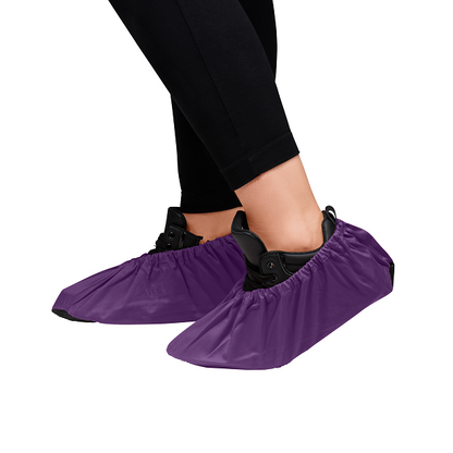 Scovvii Premium Überschuhe | Lila | Robust | Rutschfest | Überschuhe