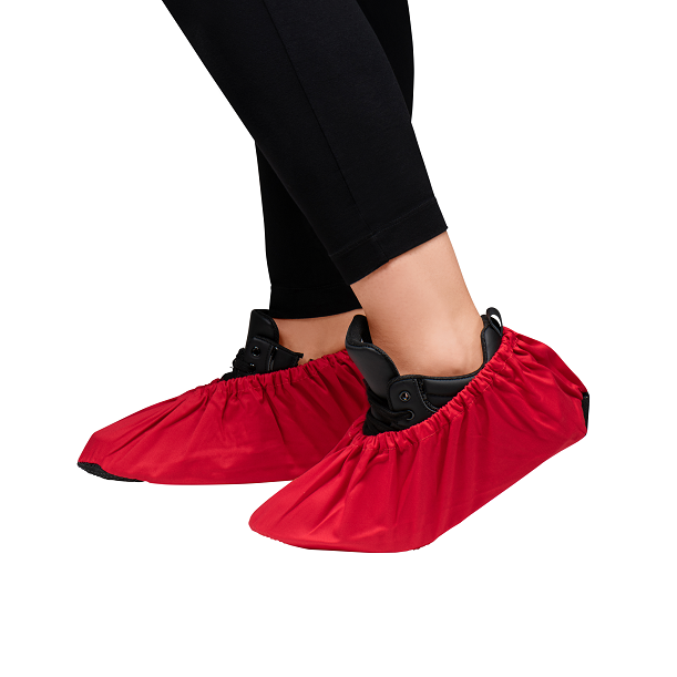 Scovvii Premium Overschoenen | Rood | Antislip | Herbruikbaar