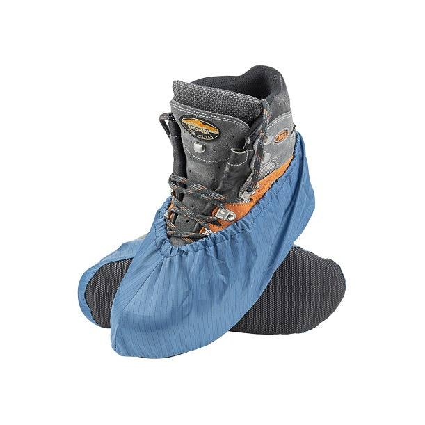 Scovvii Premium Overschoenen | Blauw met streepje | Wasbaar | Antislip | Sterk | Duurzaam